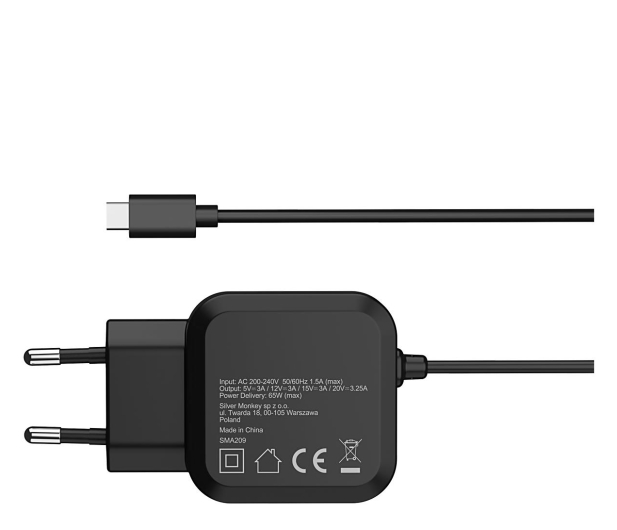 SILVER MONKEY 65W USB-C - 1202249 - zdjęcie 3